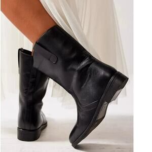 Free People Easton Equestrian Ankle Boot Size 11 Western Cowgirl Campus